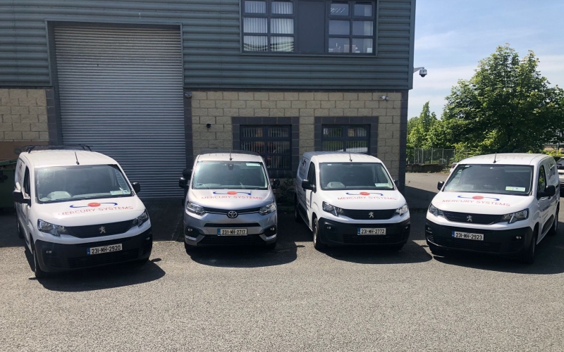 Mercury Systems invests in new van fleet